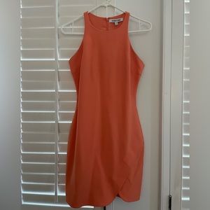 Elizabeth and James orange dress